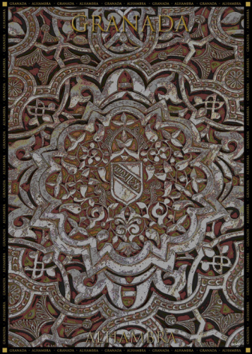 Poster Alhambra - Escudo Nazarí
