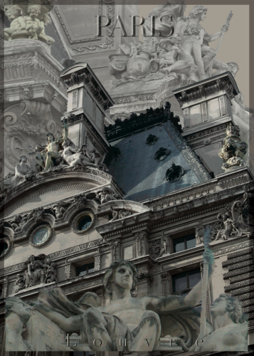 Poster de París - Louvre