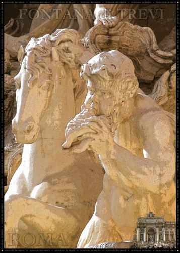 Poster de Roma - Fontana di Trevi