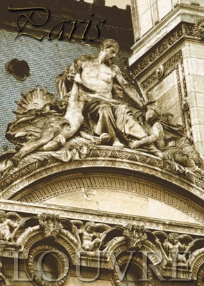 Poster de París - Louvre