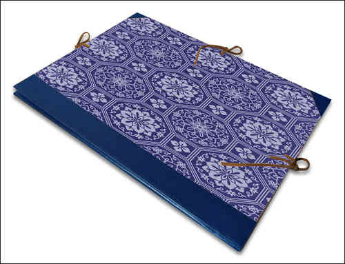 Carpetas Artesanales | Modelo Azules